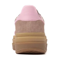 Womens adidas Gazelle Bold Athletic Shoe - Trace Brown / Clear Pink / Earth Strata