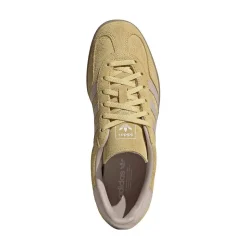 Womens adidas Gazelle Indoor Athletic Shoe - Almost Yellow / Wonder Quartz / Gum