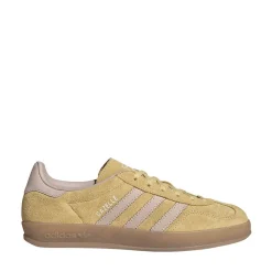 Womens adidas Gazelle Indoor Athletic Shoe - Almost Yellow / Wonder Quartz / Gum