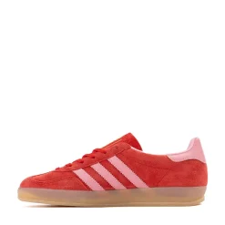 Womens adidas Gazelle Indoor Athletic Shoe - Better Scarlet / Light Pink / Gum