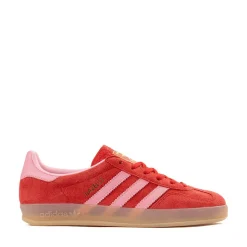 Womens adidas Gazelle Indoor Athletic Shoe - Better Scarlet / Light Pink / Gum
