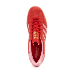 Womens adidas Gazelle Indoor Athletic Shoe - Better Scarlet / Light Pink / Gum