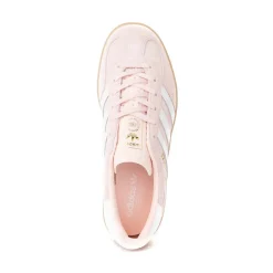 Womens adidas Gazelle Indoor Athletic Shoe - Sandy Pink / White / Gum