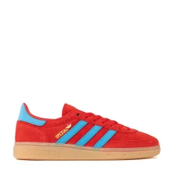 Womens adidas Handball Spezial Athletic Shoe - Better Scarlet / Lucid Aquamarine / Gold Metallic