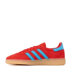 Womens adidas Handball Spezial Athletic Shoe - Better Scarlet / Lucid Aquamarine / Gold Metallic