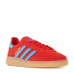 Womens adidas Handball Spezial Athletic Shoe - Better Scarlet / Lucid Aquamarine / Gold Metallic