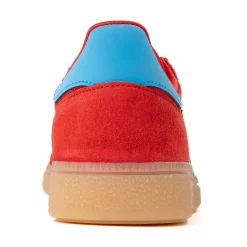 Womens adidas Handball Spezial Athletic Shoe - Better Scarlet / Lucid Aquamarine / Gold Metallic