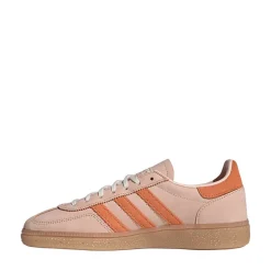 Womens adidas Handball Spezial Athletic Shoe - Blush Pink / Dusky Orange / Off White