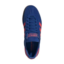 Womens adidas Handball Spezial Athletic Shoe - Collegiate Royal / Solar Red / Gold Metallic