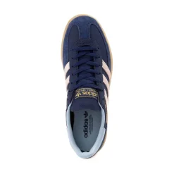 Womens adidas Handball Spezial Athletic Shoe - Dark Blue / Wonder Quartz / Clear Sky