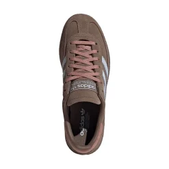 Womens adidas Handball Spezial Athletic Shoe - Earth Strata / Crystal Sky / Warm Clay