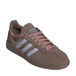 Womens adidas Handball Spezial Athletic Shoe - Earth Strata / Crystal Sky / Warm Clay