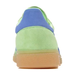 Womens adidas Handball Spezial Athletic Shoe - Lime Burst / Blue Fusion / Gum