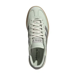 Womens adidas Handball Spezial Athletic Shoe - Linen Green / Grey Four / Off White