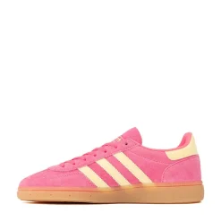 Womens adidas Handball Spezial Athletic Shoe - Lucid Pink / Almost Yellow / Gold Metallic