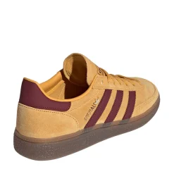 Womens adidas Handball Spezial Athletic Shoe - Preloved Yellow / Shadow Red / Gold Metallic
