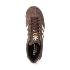 Womens adidas Italia '70s Athletic Shoe - Dark Brown / Alumina / Gold Metallic