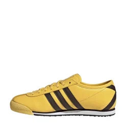 Womens adidas Italia '70s Athletic Shoe - Spring Yellow / Dark Brown / Core Black