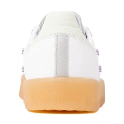 Womens adidas Sambae Athletic Shoe - White / Linen Green / Gum