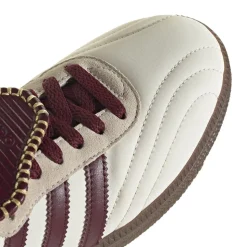 Womens adidas Samba LT Athletic Shoe - Cream White / Maroon / Gold Metallic