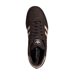 Womens adidas Samba OG Athletic Shoe - Aurora Coffee / Sandy Pink / Cloud White