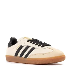 Womens adidas Samba OG Athletic Shoe - Cream White / Core Black / Sand Strata