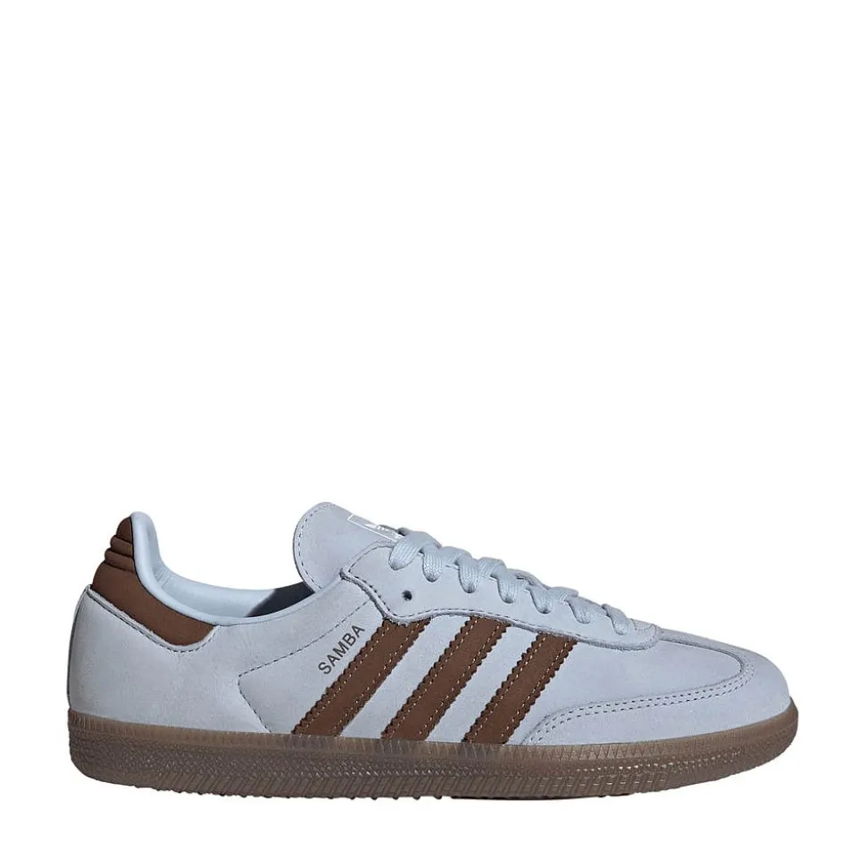Womens adidas Samba OG Athletic Shoe - Crystal Sky / Earth Strata / Cloud White