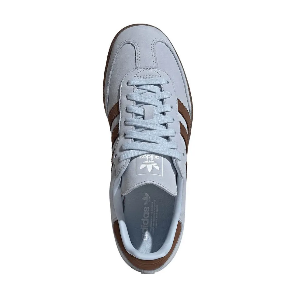 Womens adidas Samba OG Athletic Shoe - Crystal Sky / Earth Strata / Cloud White