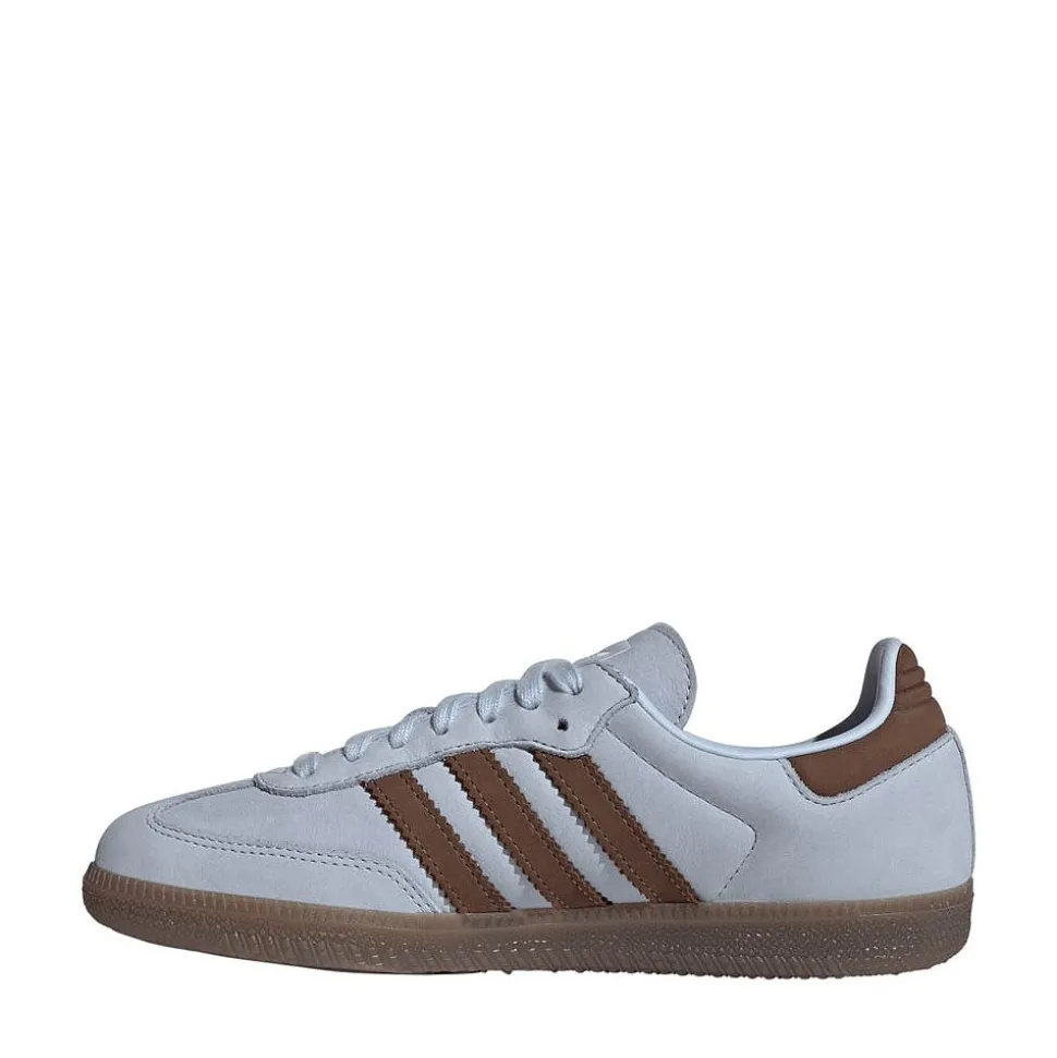 Womens adidas Samba OG Athletic Shoe - Crystal Sky / Earth Strata / Cloud White