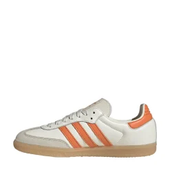 Womens adidas Samba OG Athletic Shoe - Off White / Dusky Orange / Gum