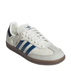 Womens adidas Samba OG Athletic Shoe - Off White / Dusky Petrol / Night Indigo