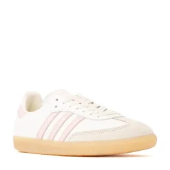 Womens adidas Samba OG Athletic Shoe - Off White / Sandy Pink / Gum