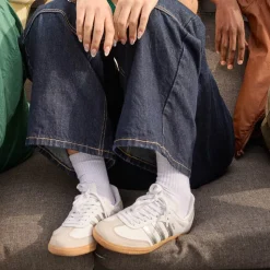 Womens adidas Samba OG Athletic Shoe - White / Silver / Gum