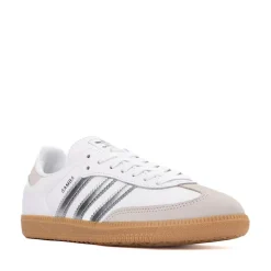 Womens adidas Samba OG Athletic Shoe - White / Silver / Gum
