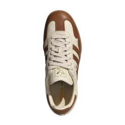 Womens adidas Samba OG Athletic Shoe - Wonder White / Dusky Bronze / Gold Metallic