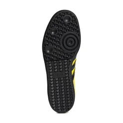 Womens adidas Samba OG Athletic Shoe - Yellow / Core Black / Silver Metallic