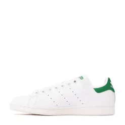 Womens adidas Stan Smith Athletic Shoe - Cloud White / Cloud White / Green