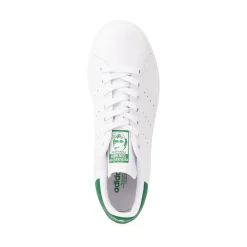 Womens adidas Stan Smith Athletic Shoe - Cloud White / Cloud White / Green