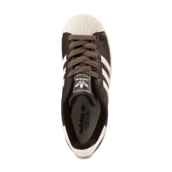 Womens adidas Superstar II Athletic Shoe - Aurora Coffee / Off White / Earth Strata