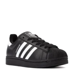 Womens adidas Superstar II Athletic Shoe - Core Black / White / Core Black