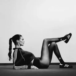 Womens adidas Superstar II Athletic Shoe - Core Black / White / Core Black