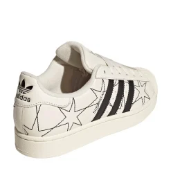 Womens adidas Superstar II Athletic Shoe - Cream White / Core Black / Cream White
