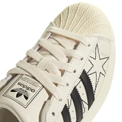 Womens adidas Superstar II Athletic Shoe - Cream White / Core Black / Cream White
