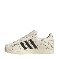 Womens adidas Superstar II Athletic Shoe - Cream White / Core Black / Cream White