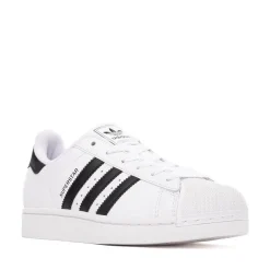 Womens adidas Superstar II Athletic Shoe - White / Core Black / White