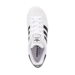 Womens adidas Superstar II Athletic Shoe - White / Core Black / White
