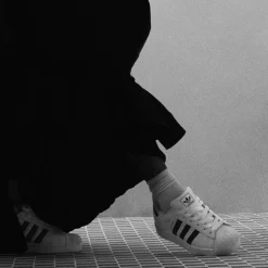 Womens adidas Superstar II Athletic Shoe - White / Core Black / White