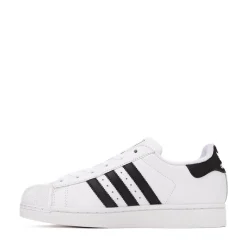 Womens adidas Superstar II Athletic Shoe - White / Core Black / White