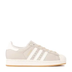 Womens adidas Superstar II Athletic Shoe - Wonder Alumina / Off White / Gold Metallic
