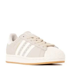 Womens adidas Superstar II Athletic Shoe - Wonder Alumina / Off White / Gold Metallic